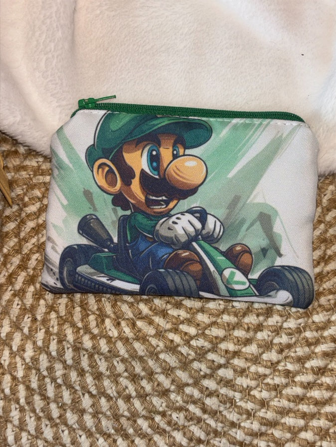 Porte monnaie Luigi - Mario kart