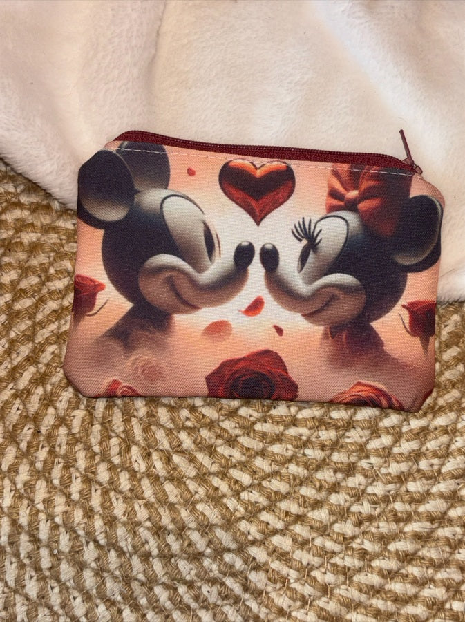 Porte monnaie Minnie et Mickey