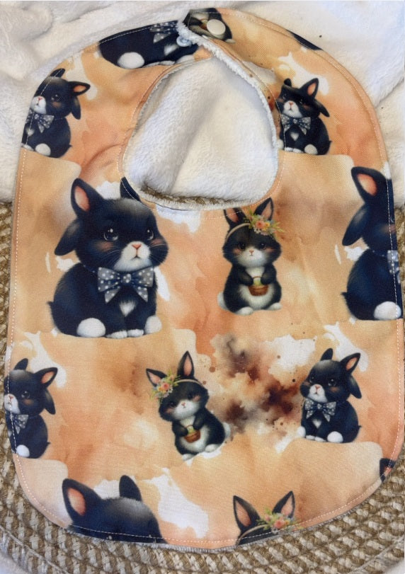 Coffret bavoirs lapin