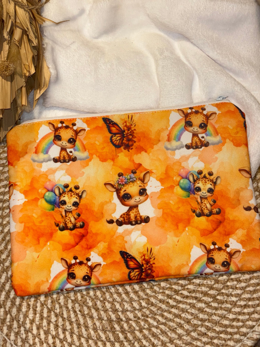 Pochette girafe