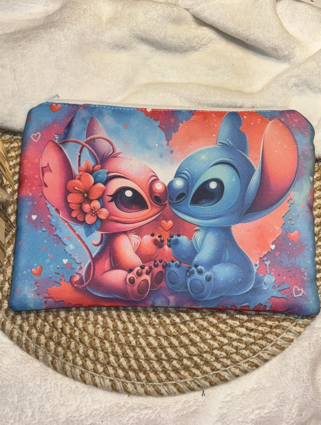Pochette Stitch et Angel
