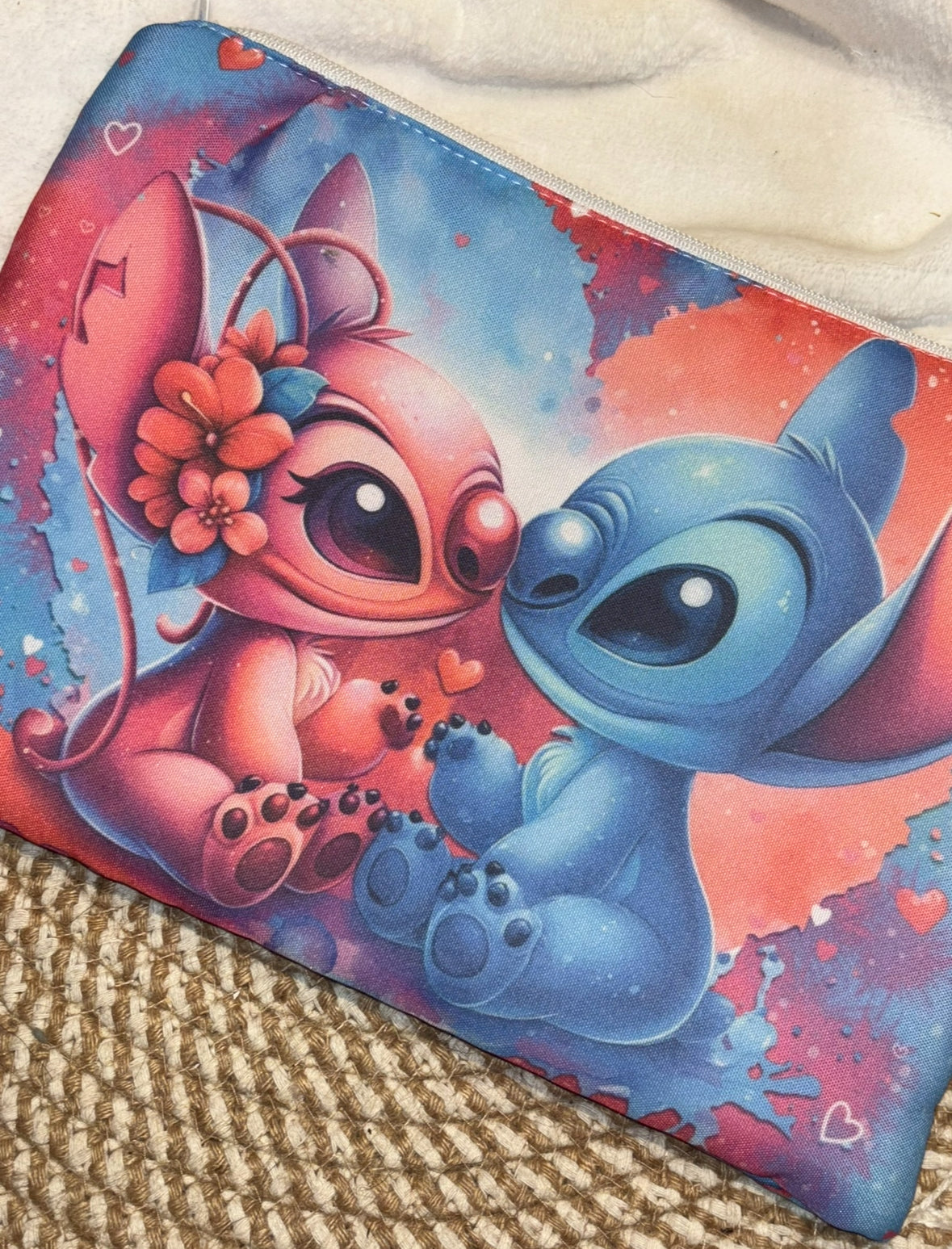 Pochette Stitch et Angel