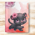 protège carnet de santé panthère