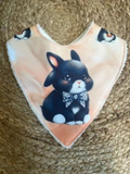 Bavoir bandana Lapin