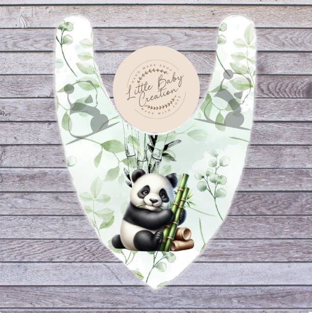 Bavoir bandana Panda
