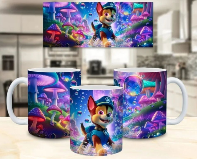 Mug chase Pat patrouille